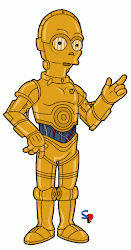 simpsons 3po simpson wars star characters cartoon springfield punx comic los drawings bart disney starwars lisa cartoons c3po springfieldpunx marge