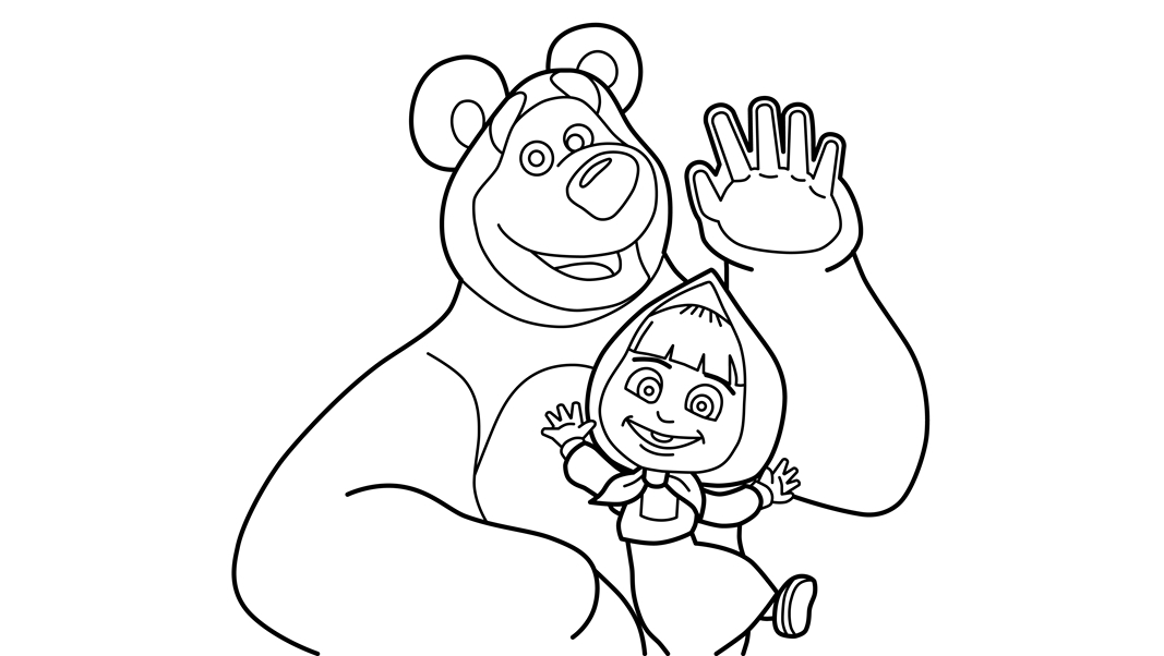 Маши черное белое. Рисунки машы и медведь. Раскраска. Маша и медведь. Маша и медведь картинки раскраски. Маша и медведь рисунок карандашом.