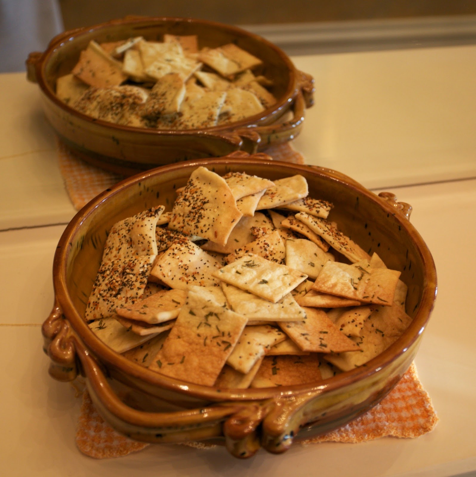 Rosemary Sea Salt Crackers