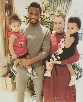 Footballer, Mikel Obi’s partner, Olga & their kids move to China to join him 