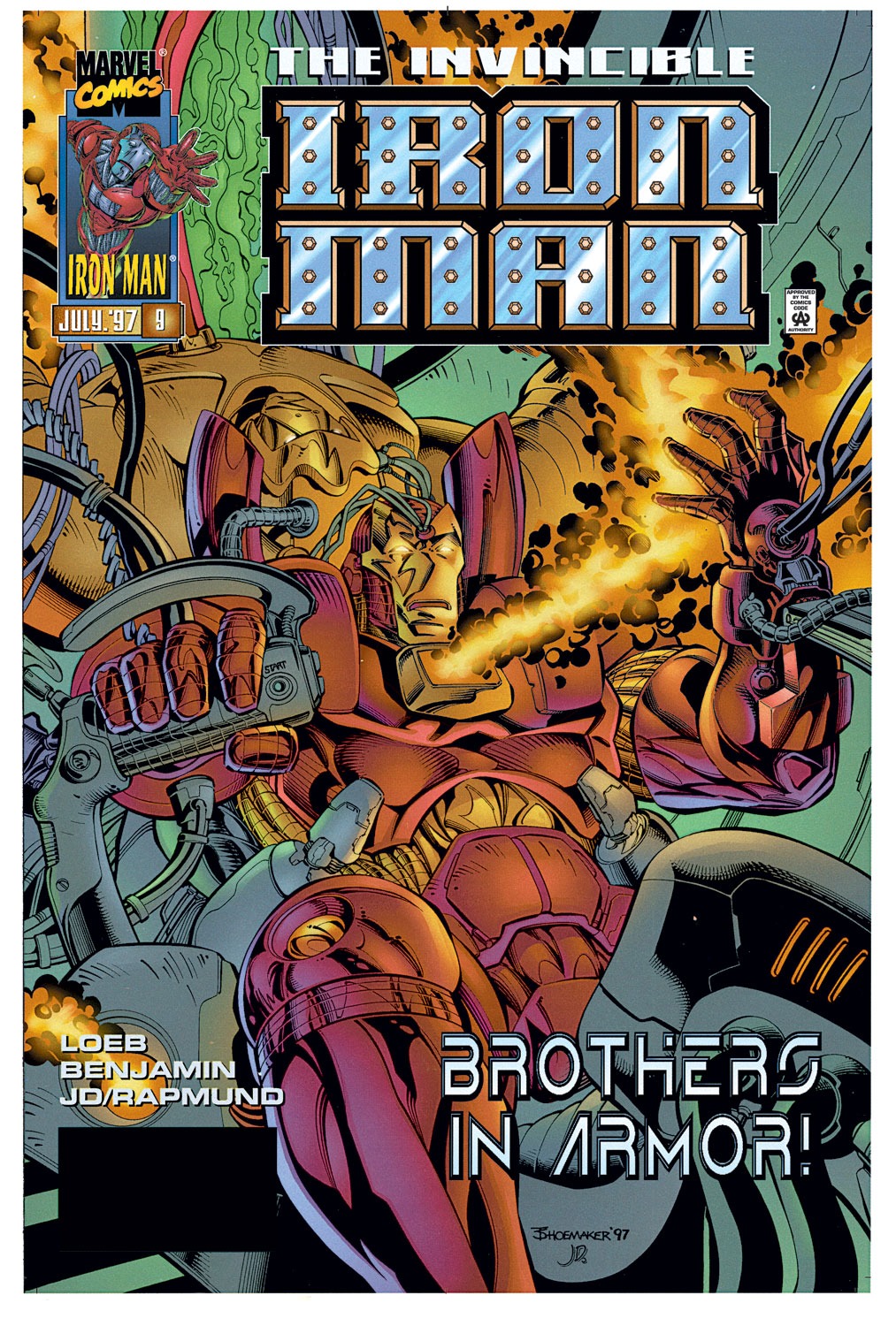 Read online Iron Man (1996) comic -  Issue #9 - 1