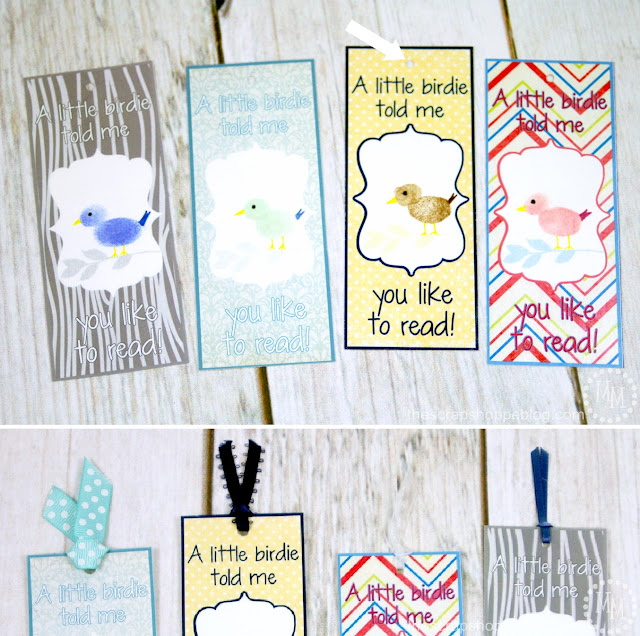 laminate bookmarks