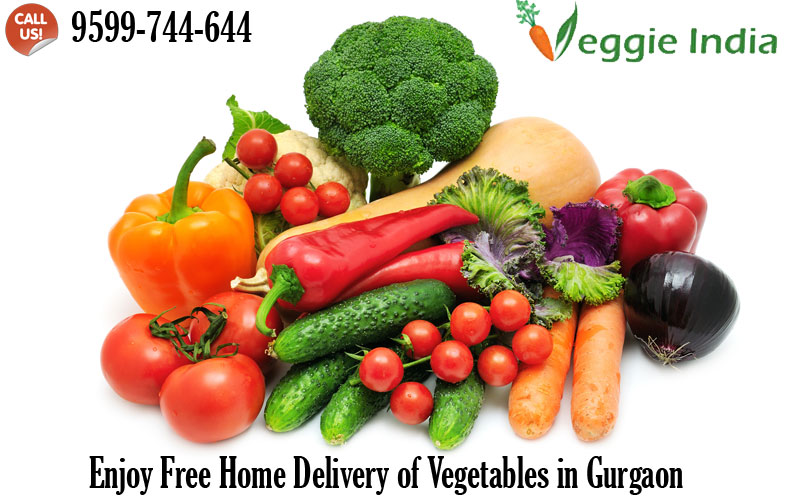 Enjoy Free Home Delivery of Vegetables in Gurgaon