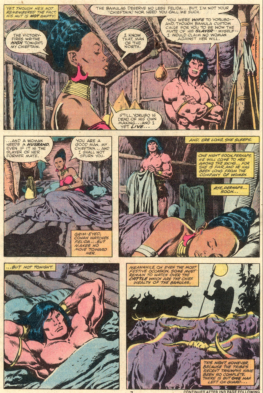 Read online Conan the Barbarian (1970) comic -  Issue #102 - 6