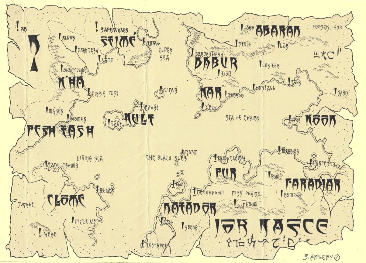 Fabled Lands: A cartographic conundrum