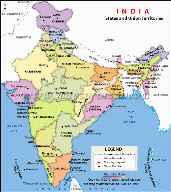 Enjoy Reading..!: INDIA map with different information (present).!