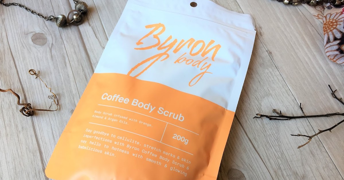 little white truths Byron Body Coffee Scrub review