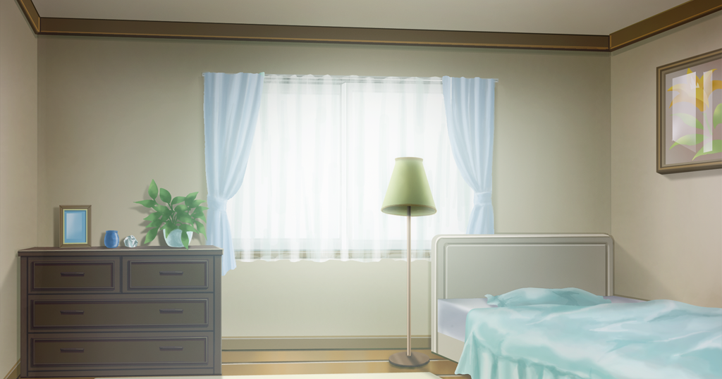 Anime Landscape: Bedroom (Anime Background)