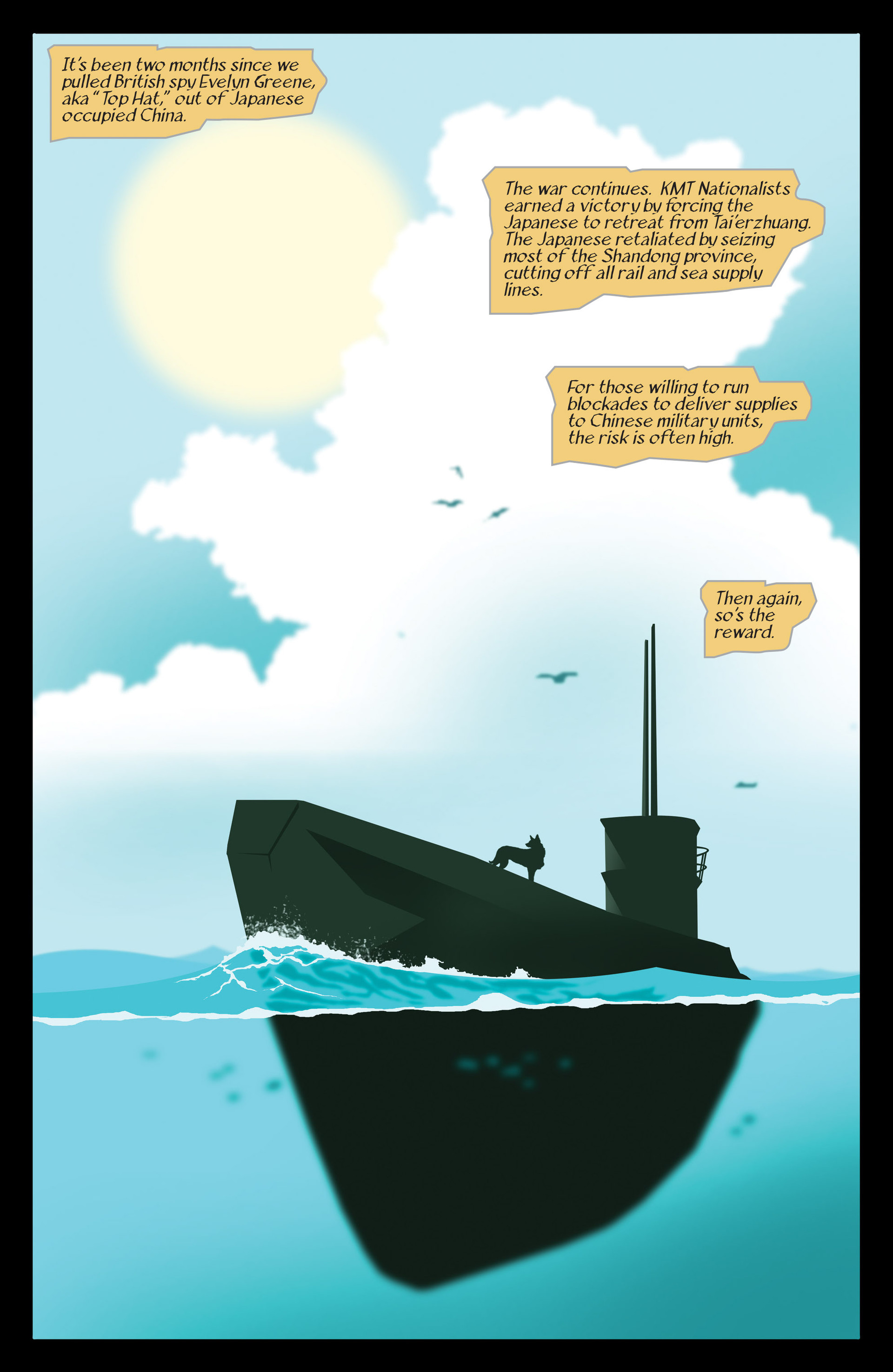 Read online The Mercenary Sea comic -  Issue #7 - 3