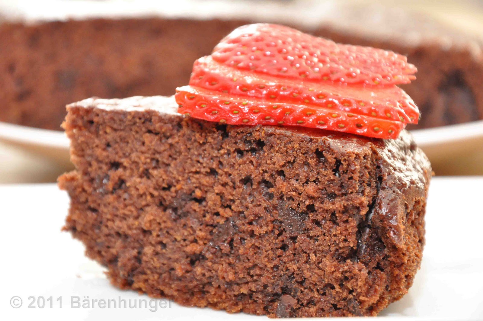 Bärenhunger: Karotten Schokoladen Kuchen