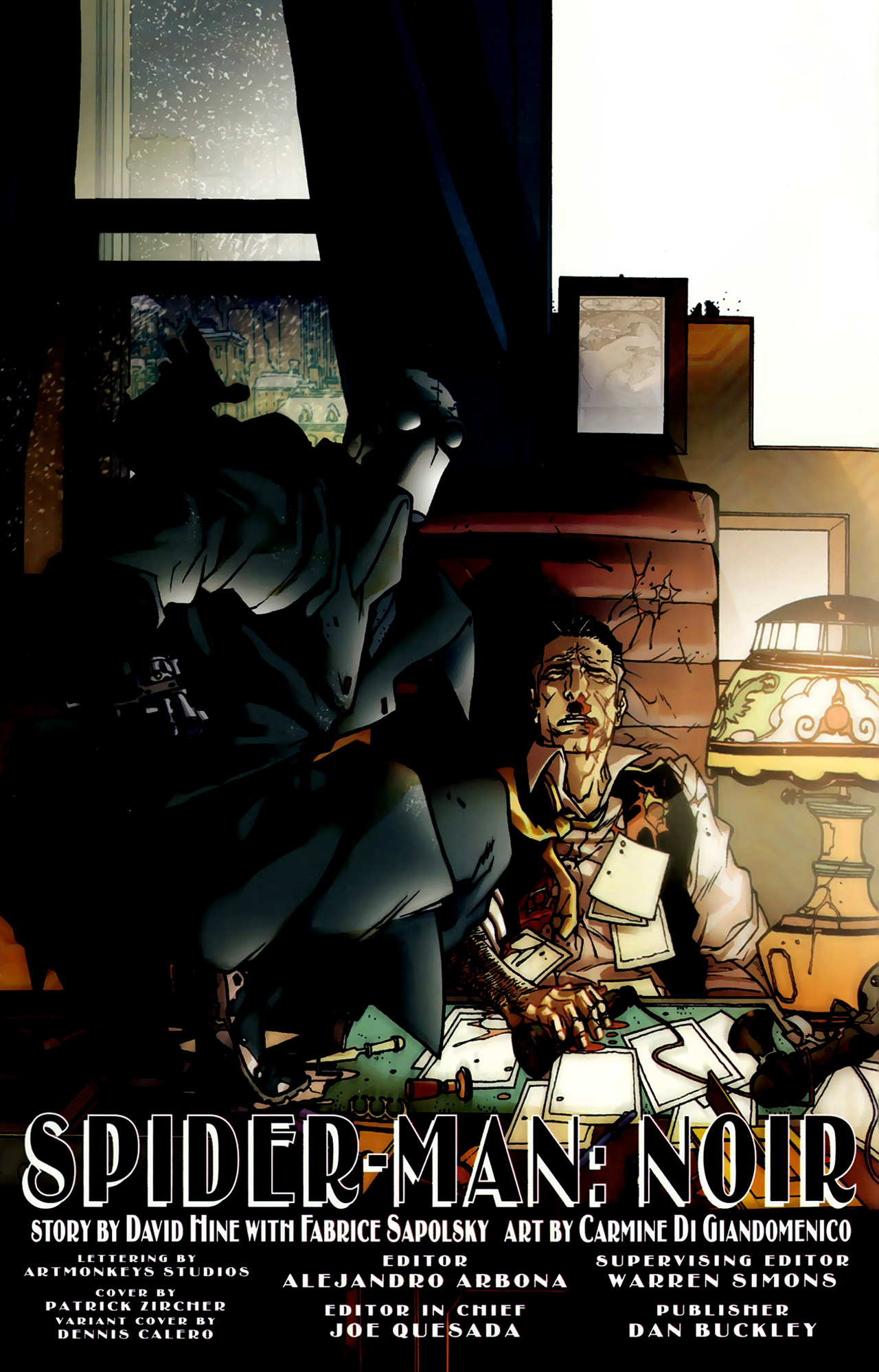 Read online Spider-Man Noir comic -  Issue #1 - 3