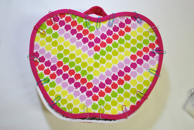 Free Lunch Box Sewing Pattern from The Cottage Mama