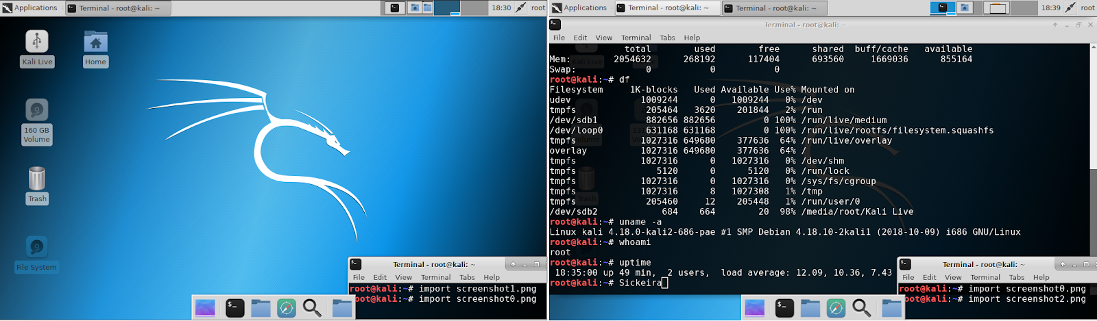 Trankeiras do Sickeira: Linux 32 bits (4/5) - Kali Light, Santoku ...