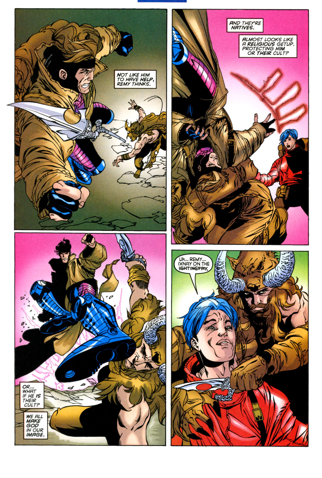 Read online Gambit (1999) comic -  Issue #8 - 20