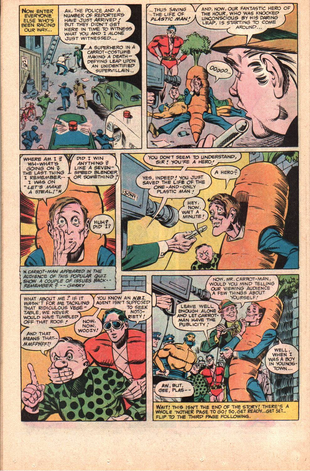 Read online Plastic Man (1976) comic -  Issue #15 - 21