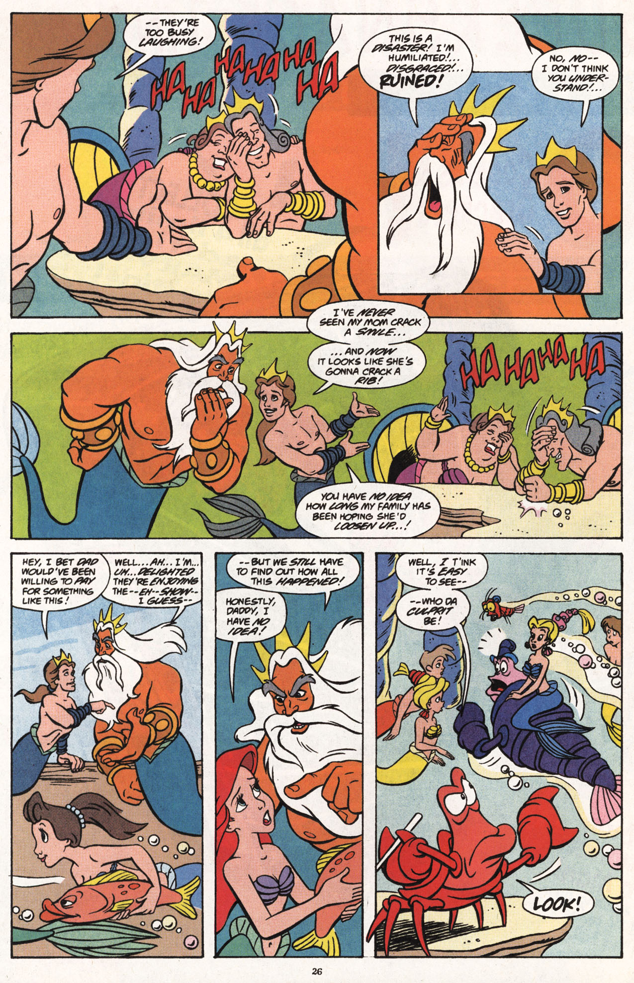 Read online Disney's The Little Mermaid comic -  Issue #2 - 27