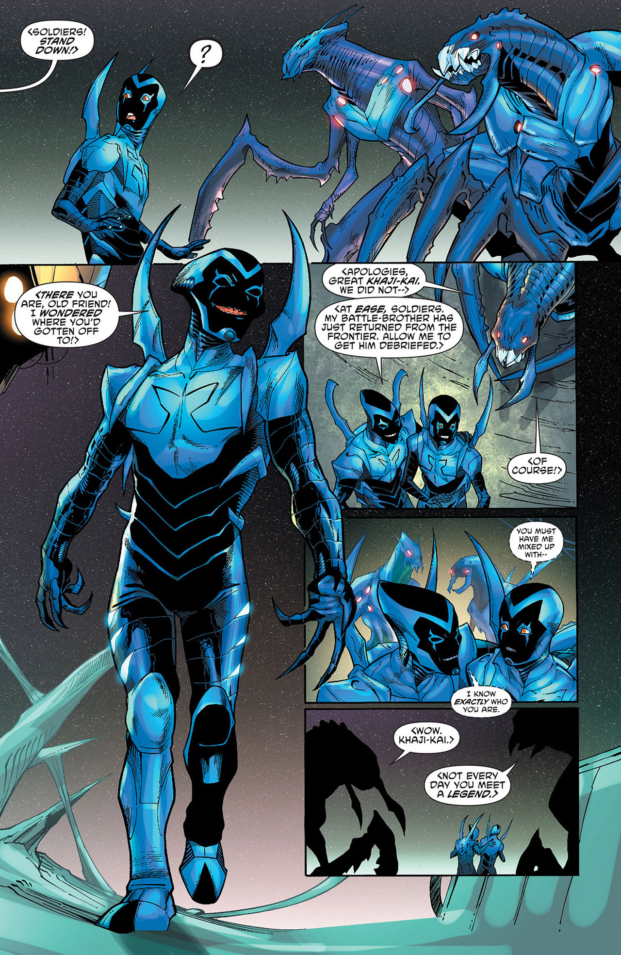 Read online Blue Beetle (2011) comic -  Issue #13 - 14