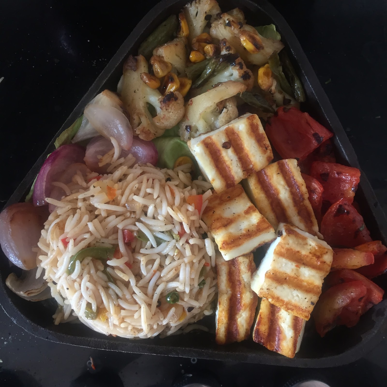 MASTERCHEFMOM Paneer Sizzler in Chilli Garlic Sauce How to make