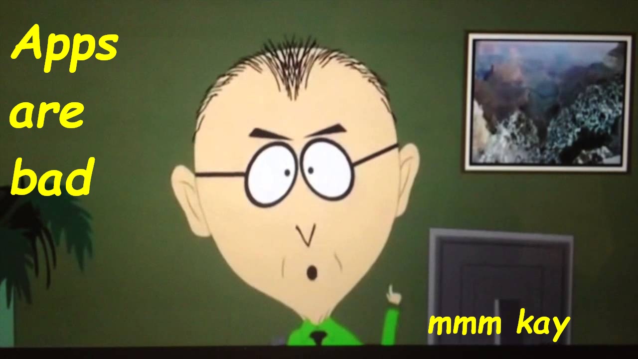 illustration: Mr Mackie, South Park) .