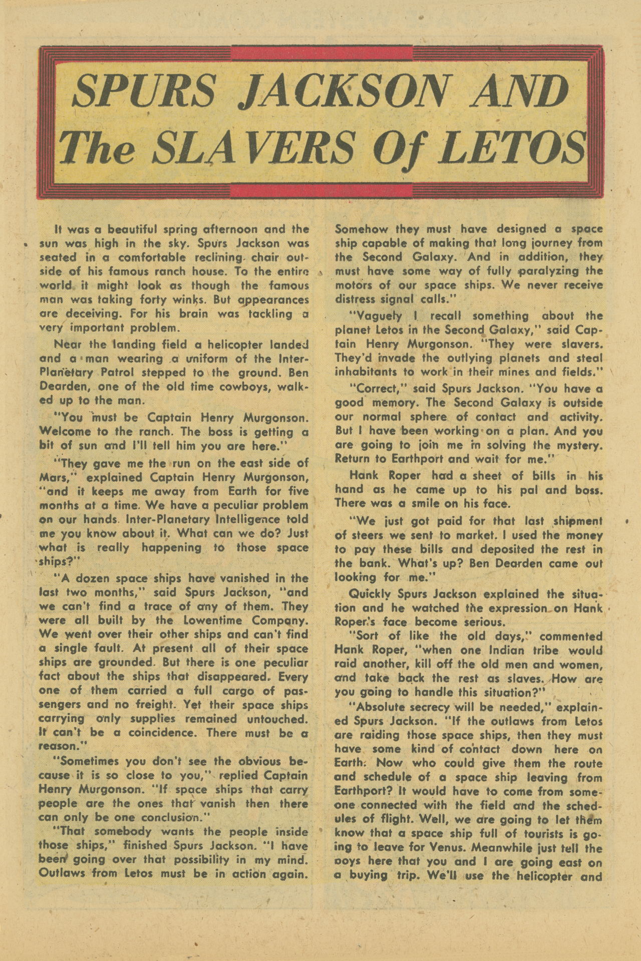 Read online Space Western Comics comic -  Issue #45 - 18