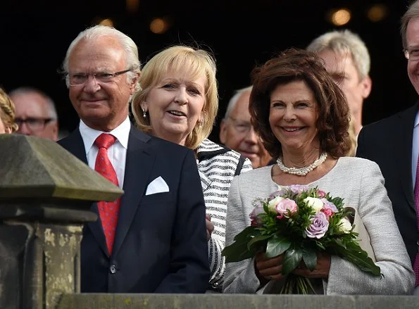 Queen Silvia and King Carl Gustaf attended World Equestrian Festival - CHIO Aachen 2016