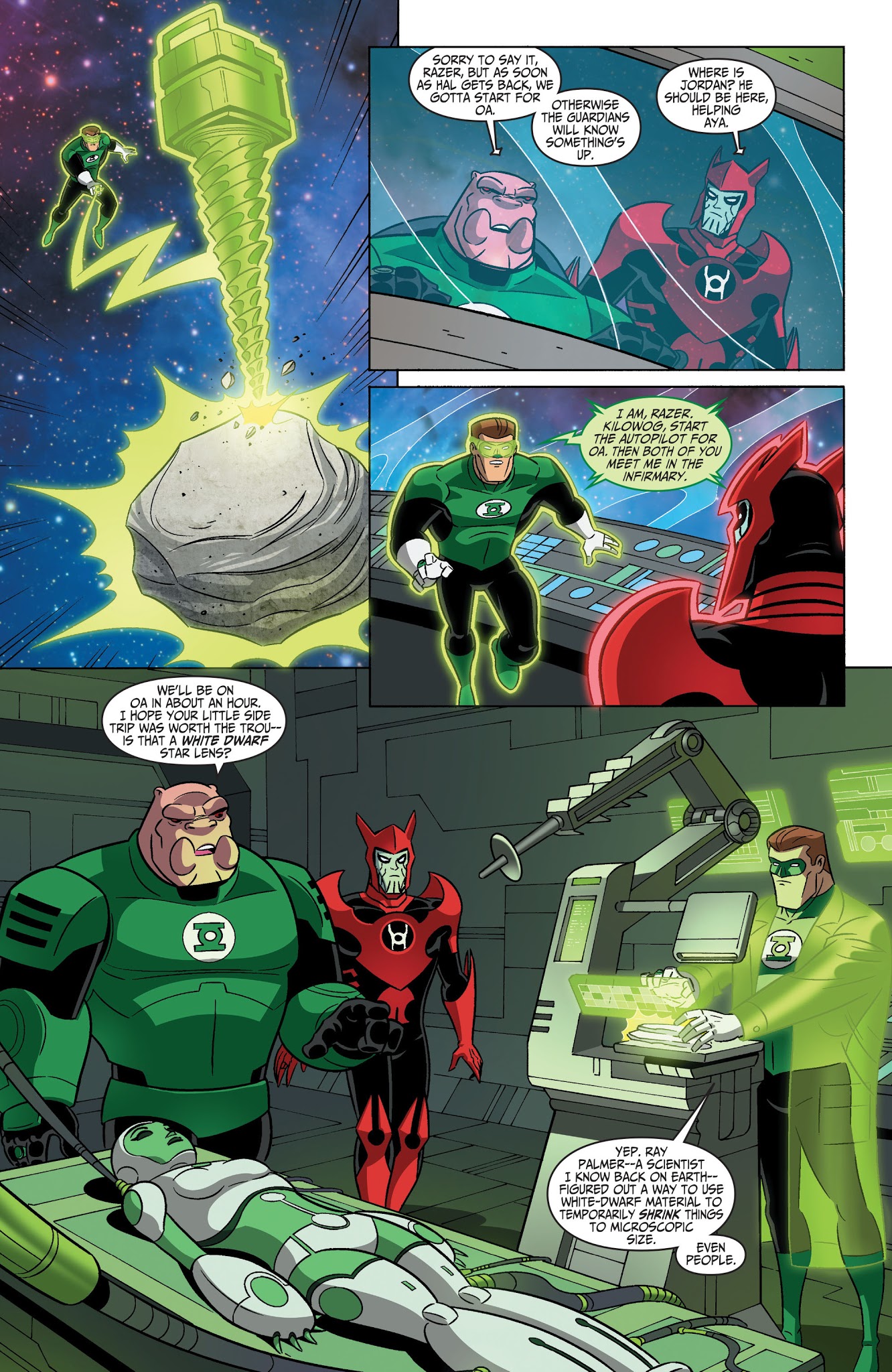 Read online Green Lantern: The Animated Series comic -  Issue #14 - 8