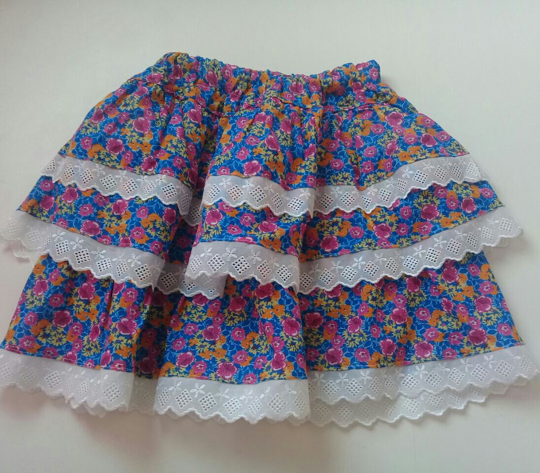 saia infantil caipira