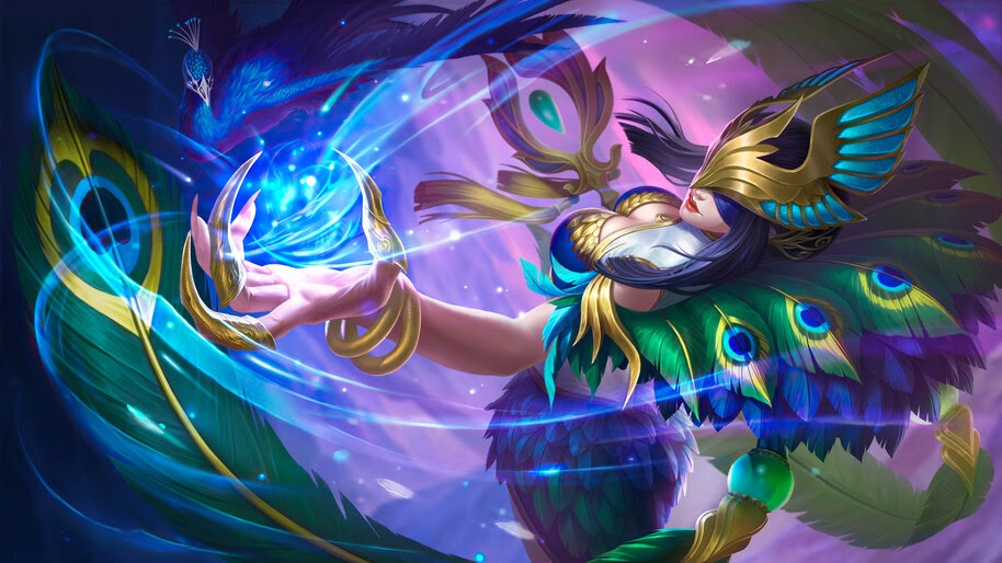 Pharsa, Peafowls Dance, Mobile Legends, Skin, 4K, #5.2496