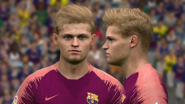 Pes 2017 Faces Frenkie De Jong Kazemario Evolution
