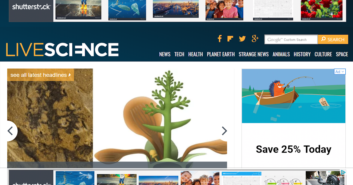 Sciences News site