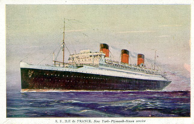 Transatlantic Era SS Ile De France transatlantic-era-ss-ile-de-france