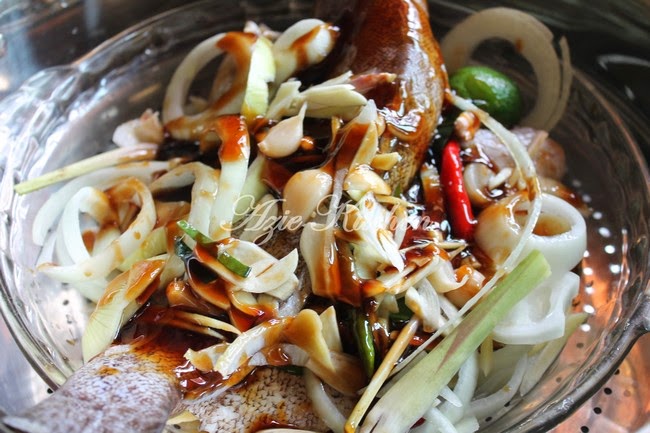 Ikan Kerapu Stim Ala Thai 