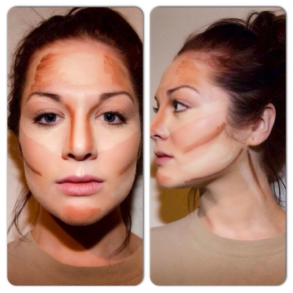 Makeup Monster Khloe Kardashian inspired makeup.