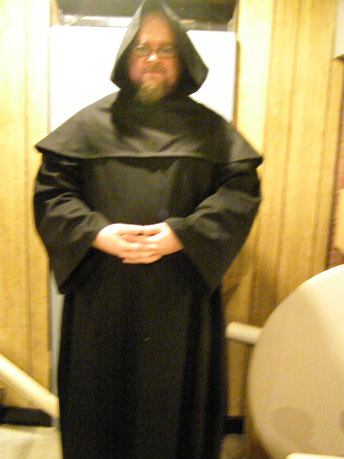 Sewing Issues By The Gluten Free Evangelist Monk s Garb For The 