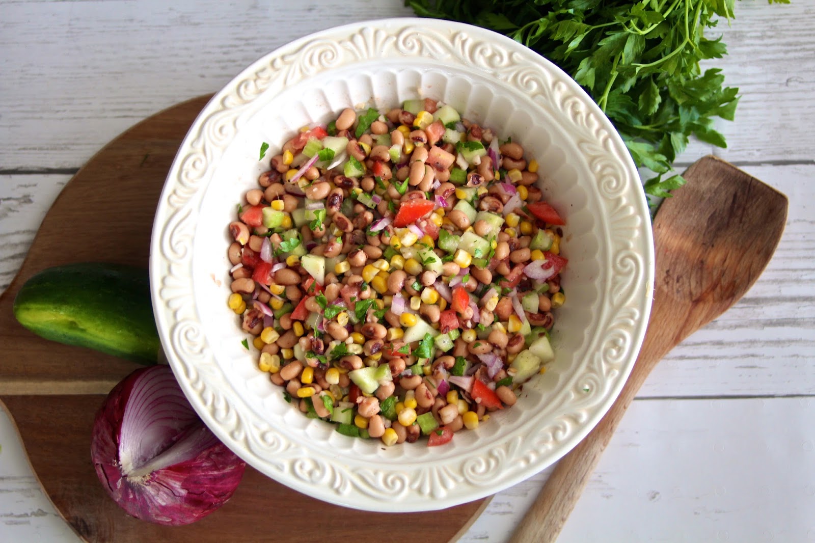 Harambe Market Black Eyed Pea Corn Salad Recipe The Lavender Apple