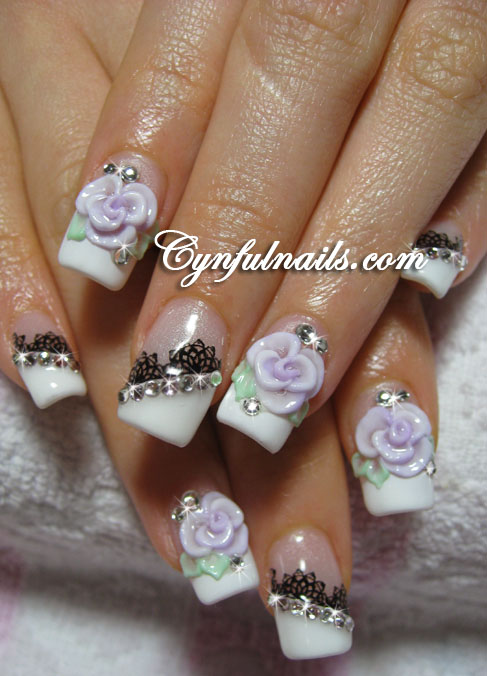Cynful Nails: Bridal nails!