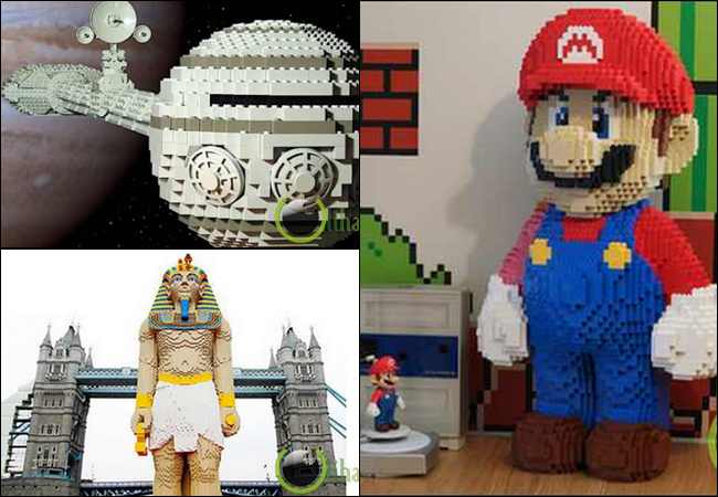 10 Karya Seni Lego yang paling Unik dan Menarik