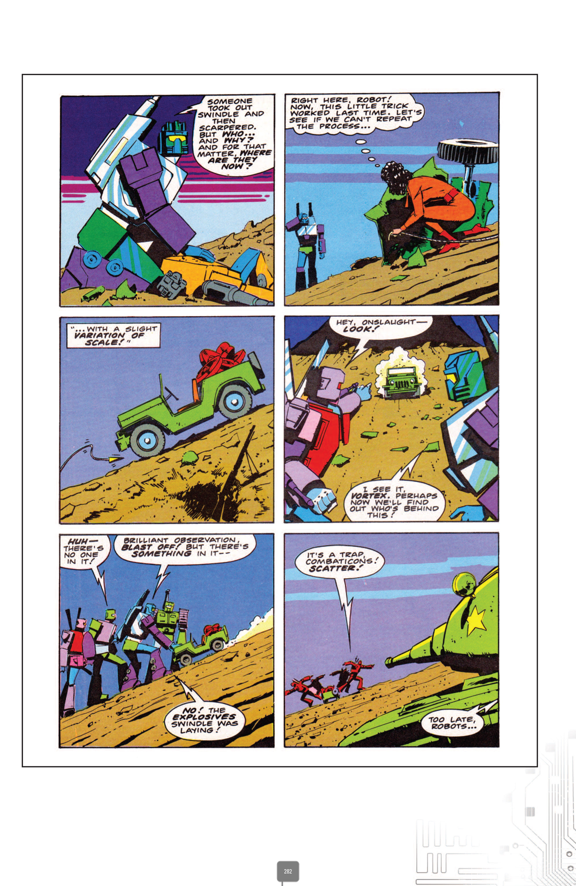 Read online The Transformers Classics UK comic -  Issue # TPB 4 - 282
