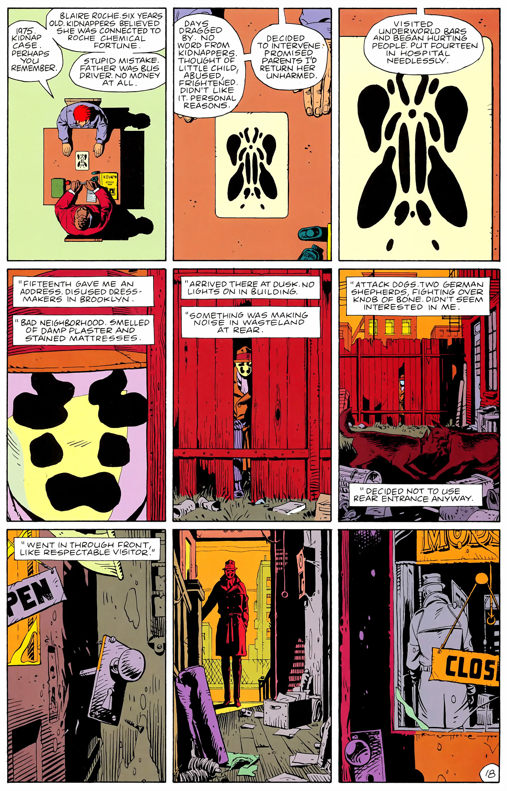 Read online Watchmen comic -  Issue #6 - 20