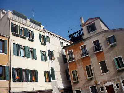 Old Faded Facades in Venice by Igor L.