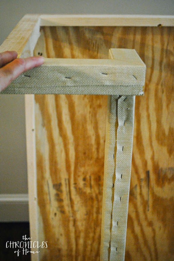 DIY Lacquered Grasscloth Coffee Table