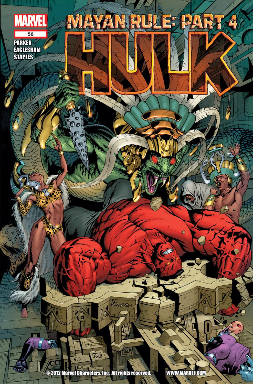 Read online Hulk (2008) comic -  Issue #56 - 1