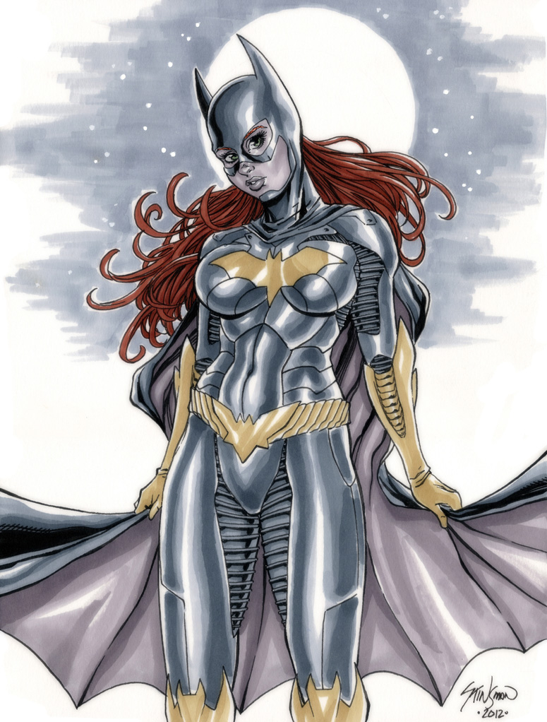 The Art of John Stinsman NEW 52 BATGIRL COMMISSION