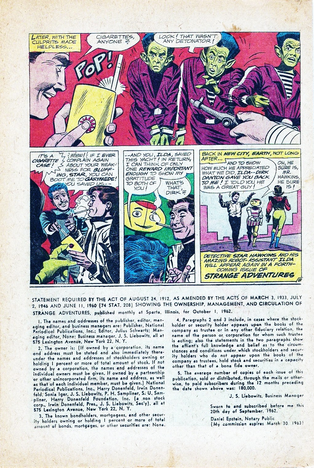 Read online Strange Adventures (1950) comic -  Issue #149 - 32