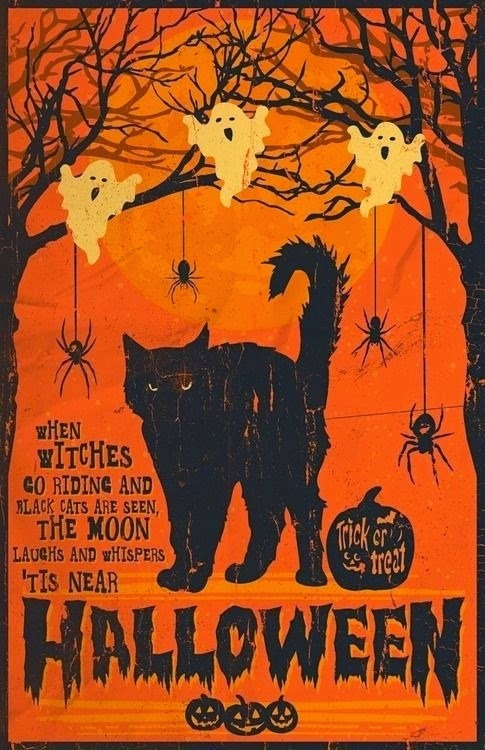 Oh By The Way Vintage Halloween Illustration 2014 oh-by-the-way-vintage-halloween-illustration-2014