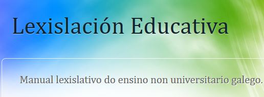 LEXISLACIÓN EDUCATIVA