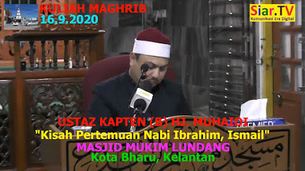 Kuliah Maghrib (16.9.2020)