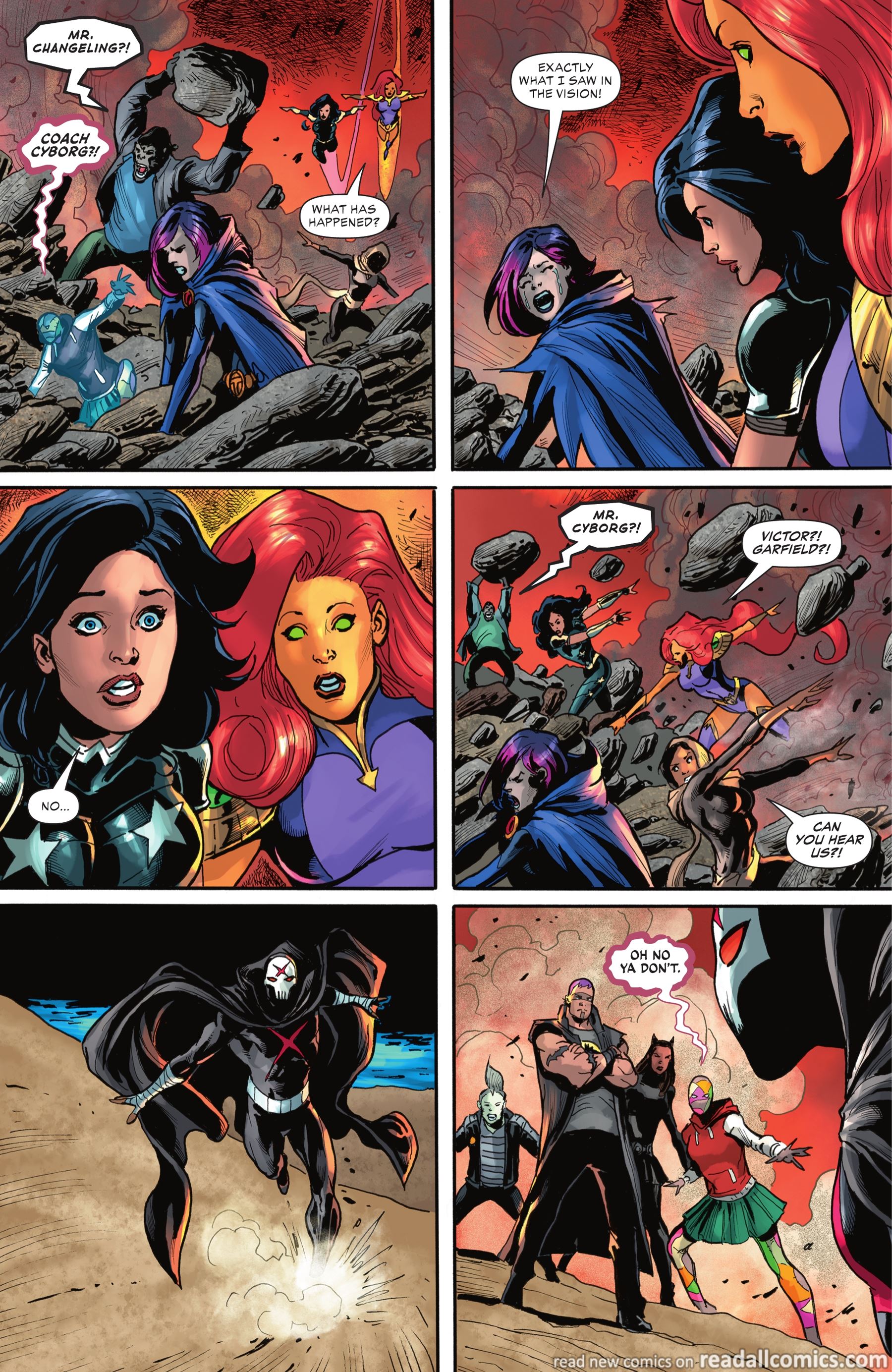 Teen Titans Academy #1 chapter 12 page 7