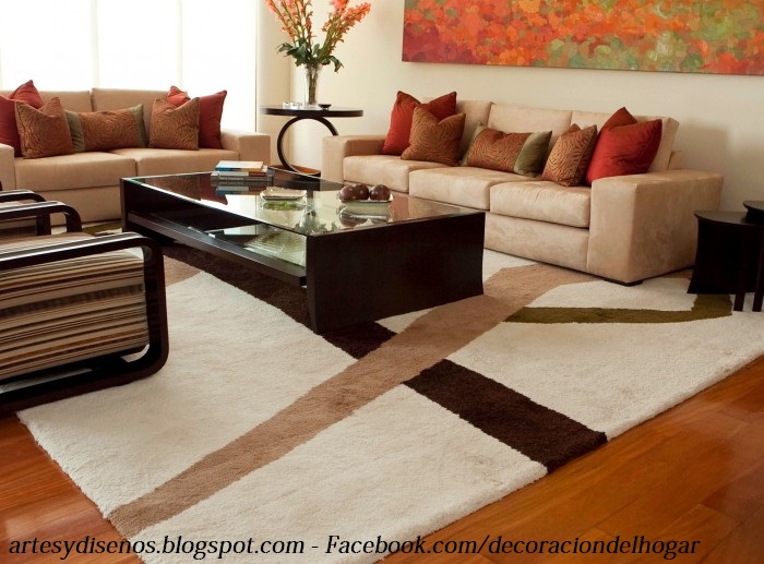 Alfombras para decorar salas : decoración del hogar, diseño de ...