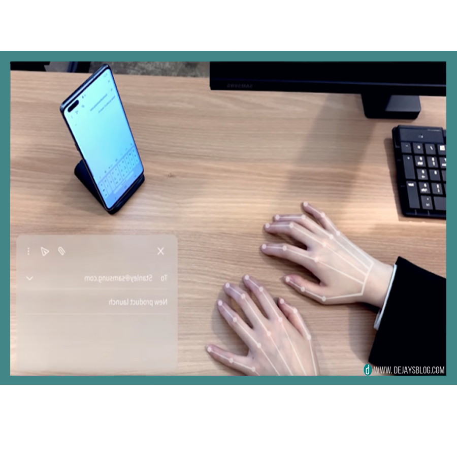 Samsung reveals new invisible keyboard